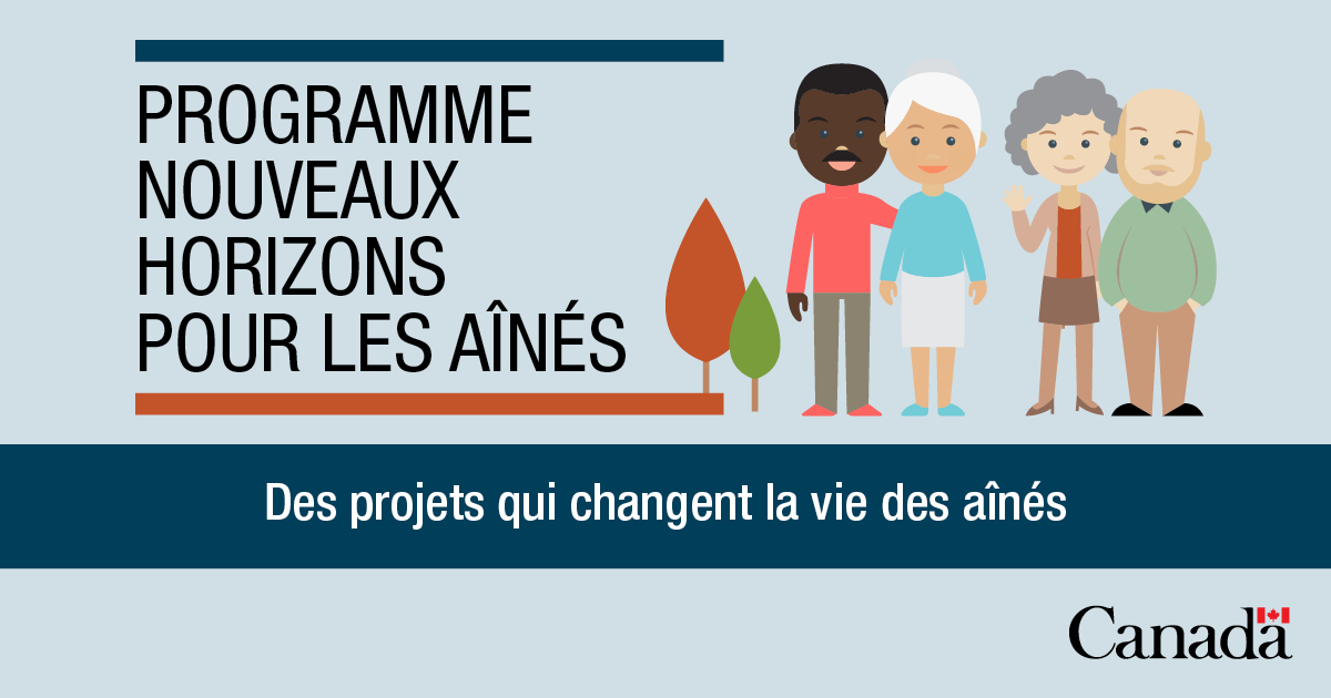 Programme Nouveaux Horizons pour les aînés.